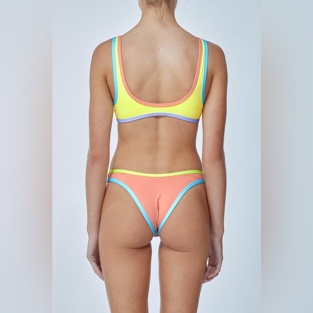 NWT It’s Now Cool 90s DUO Colorful Women's Bikini Set - Picture 6 of 8